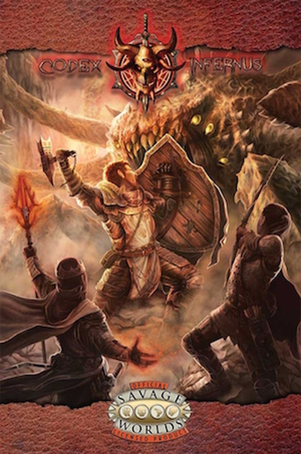 Codex Infernus : The Savage Guide to Hell + DM Screen VO image
