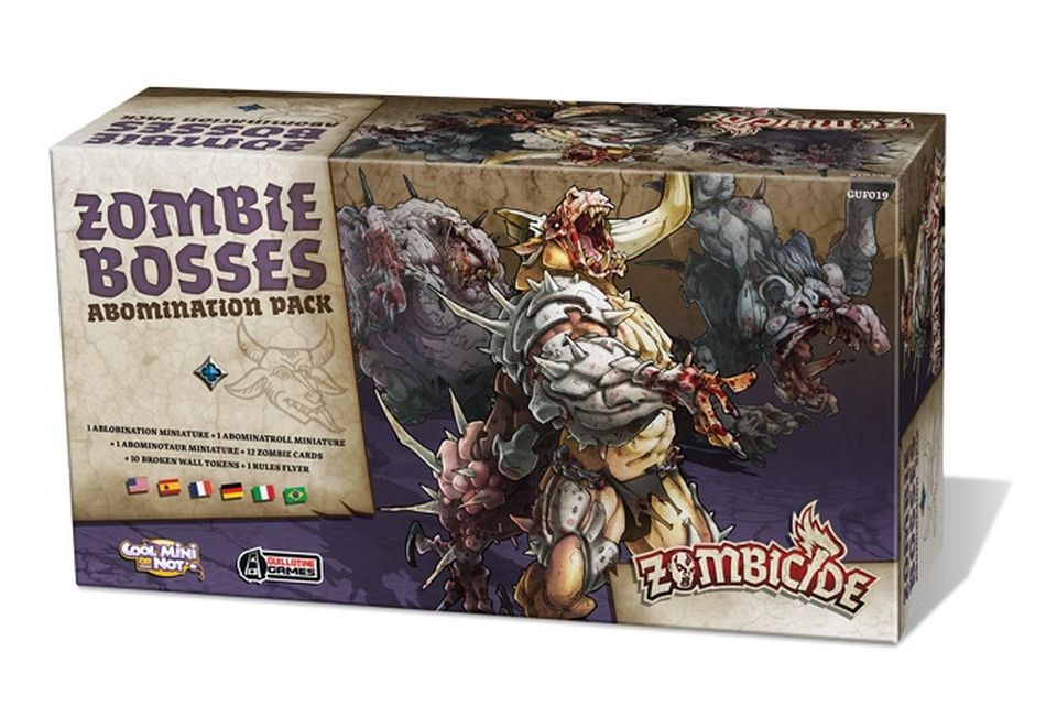 Zombicide Black Plague : Zombie Bosses Abomination Pack image