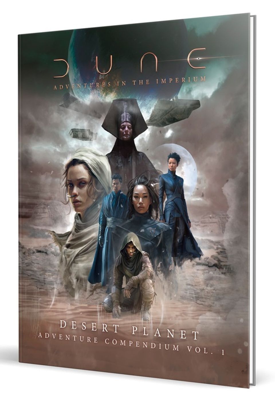 Dune: Adventures in the Imperium - Desert Planet Adventure Compendium Vol.1 VO image