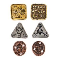 Legendary Metal Coins - Alien Coin Set
