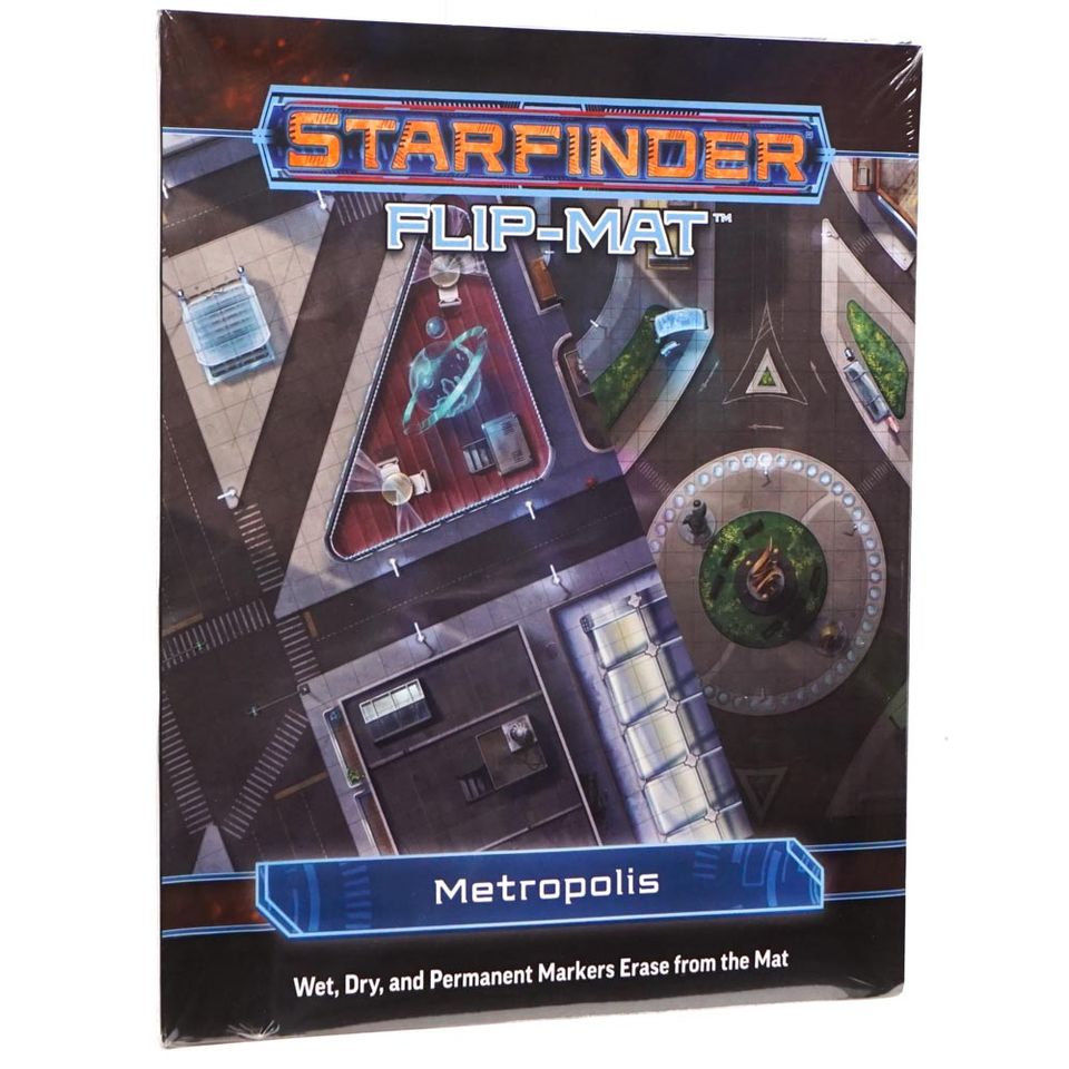 Starfinder Flip-Mat: Metropolis image