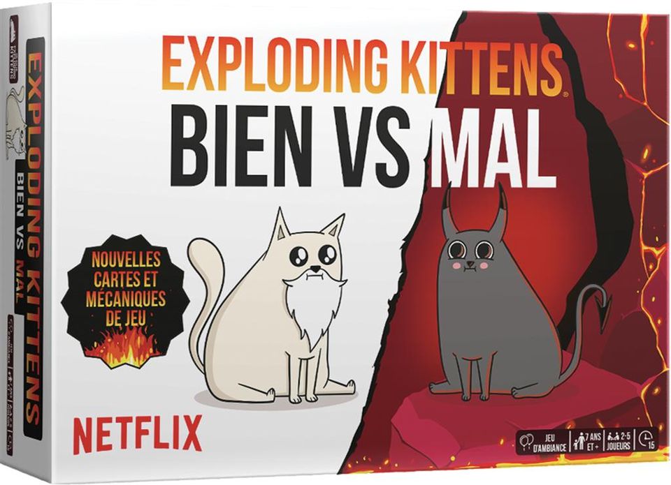 Exploding Kittens : Bien vs Mal image