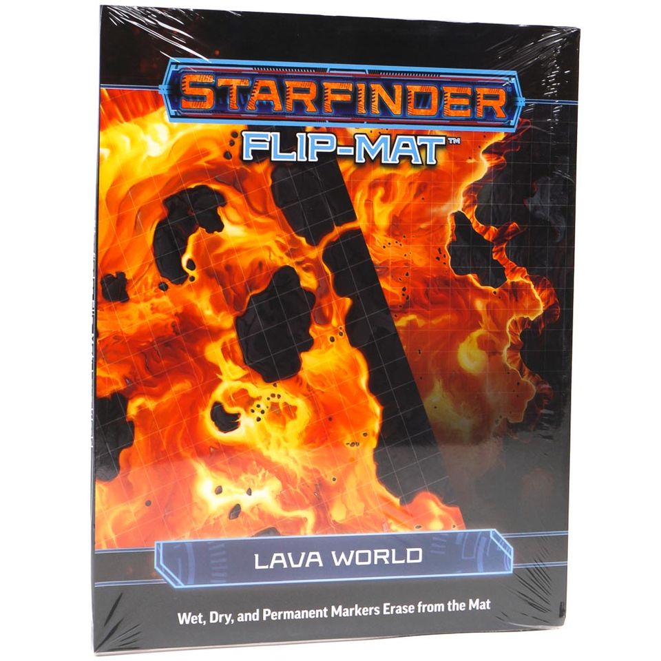 Starfinder Flip-Mat: Lava World image