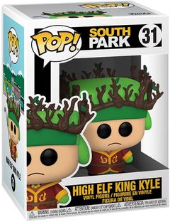 South Park : Figurine Pop! Le Bâton de la vérité - High Elf King Kyle