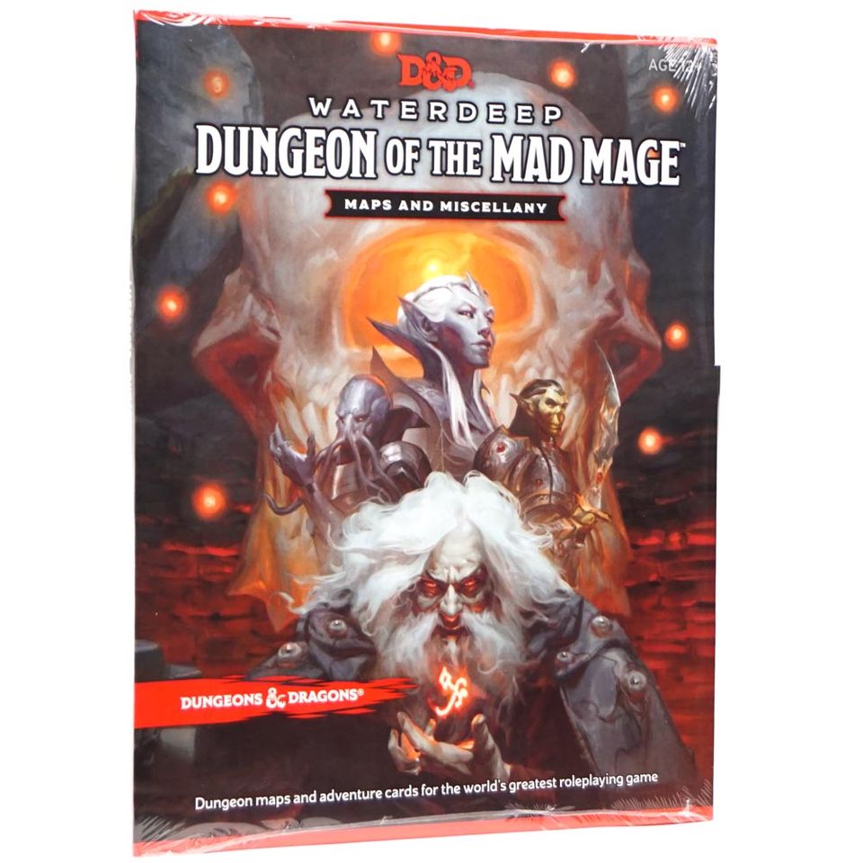D&D 5E: Waterdeep - Dungeon of the Mad Mage Maps & Miscellany VO image