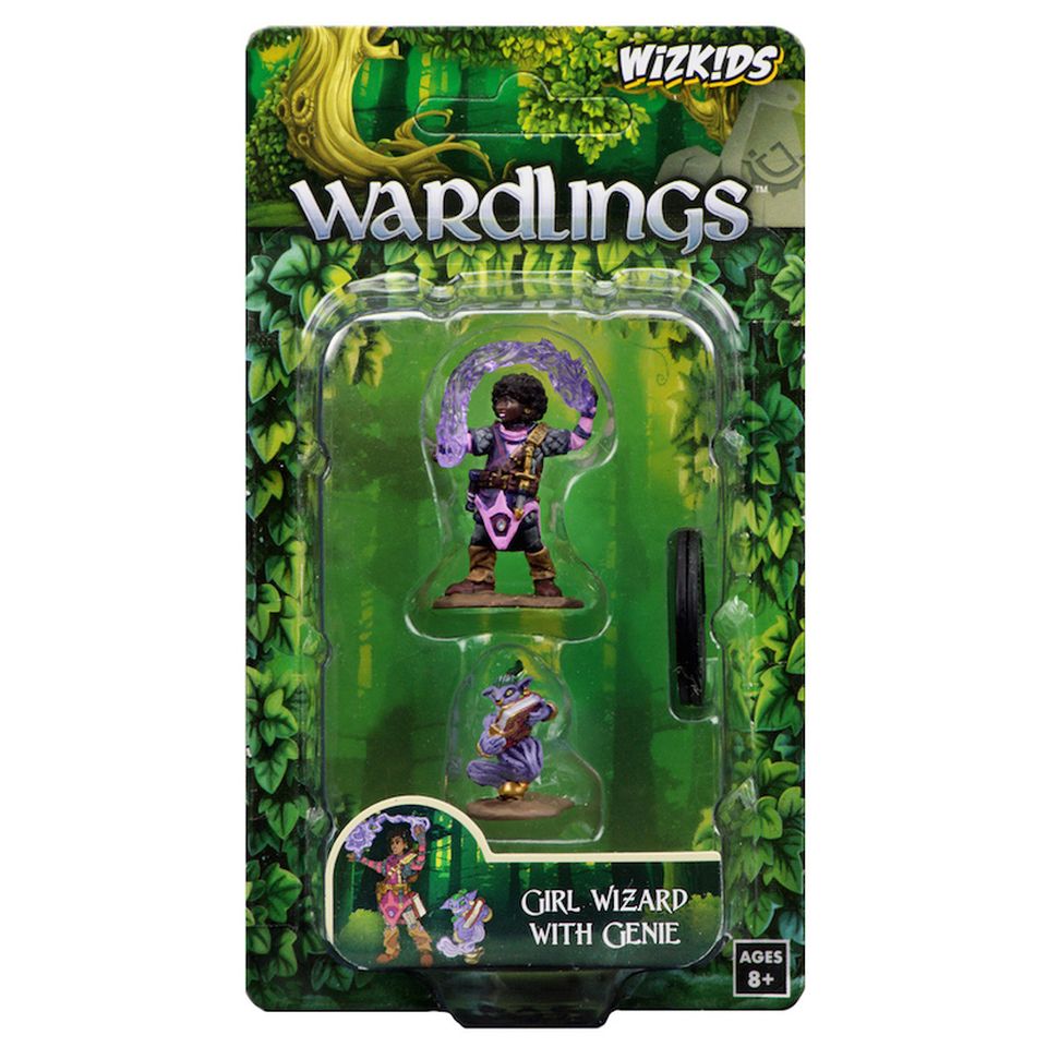 Wardlings - Girl Wizard and Genie image