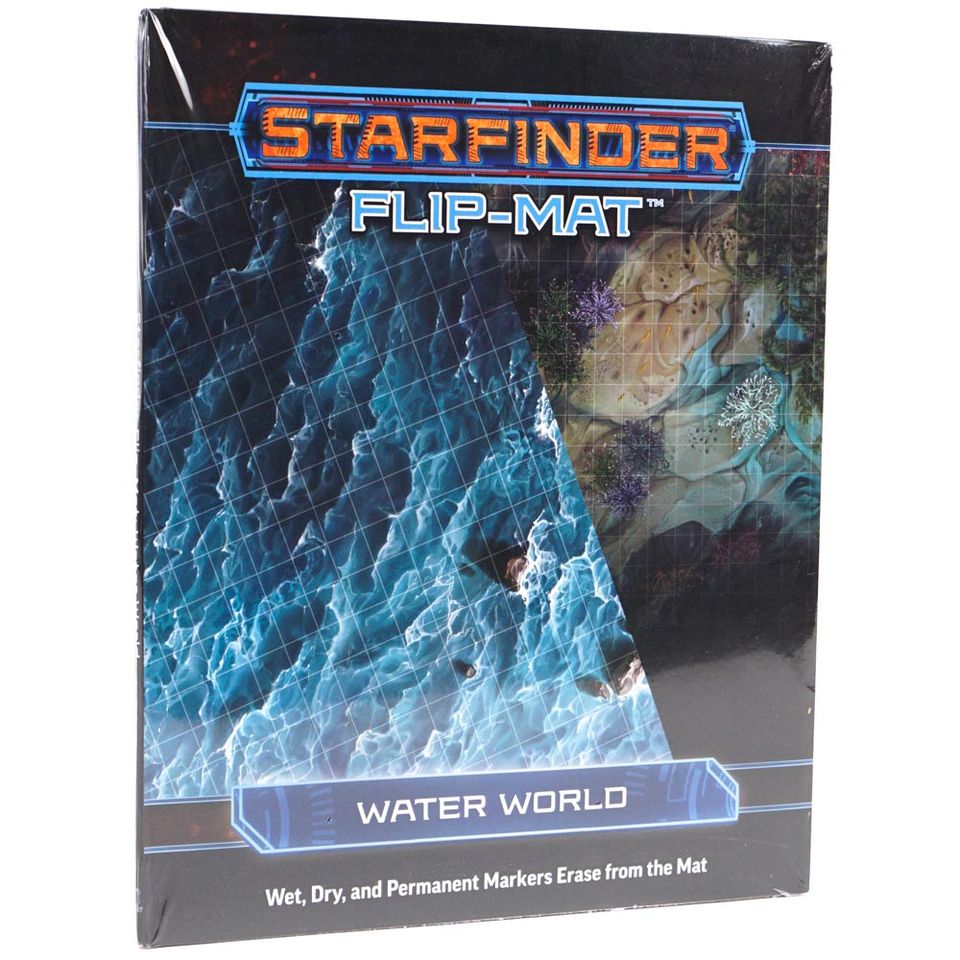 Starfinder Flip-Mat: Water World image