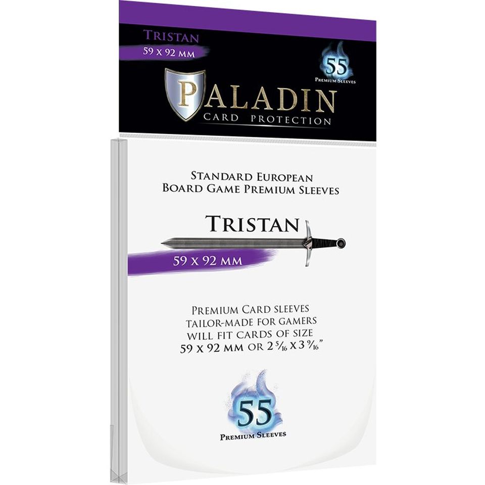 Protège-cartes : Paladin Tristan Premium Sleeves (59x92mm) image