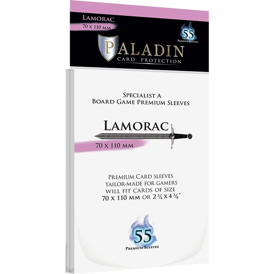 Protège-cartes : Paladin Lamorac Premium Sleeves (70x110mm) image