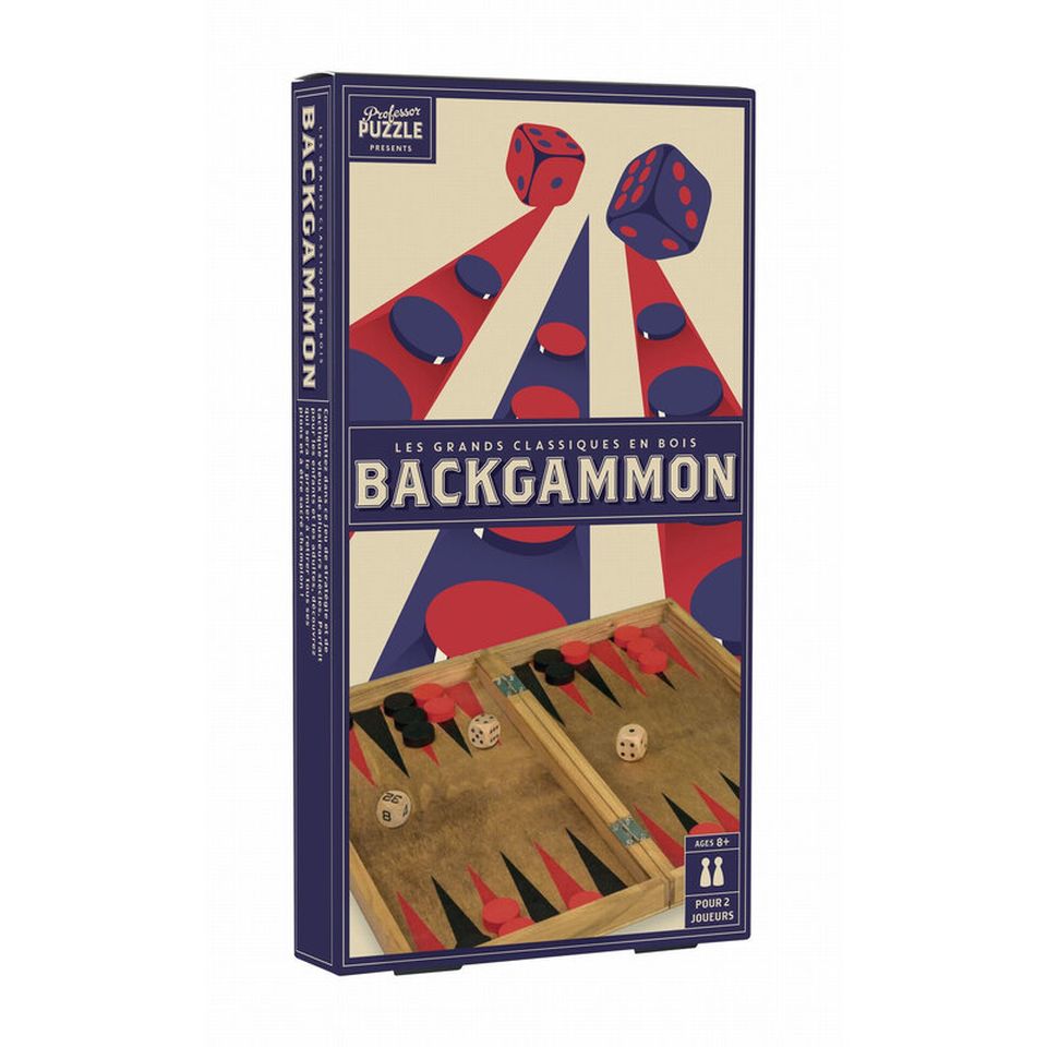 Backgammon bois vintage image