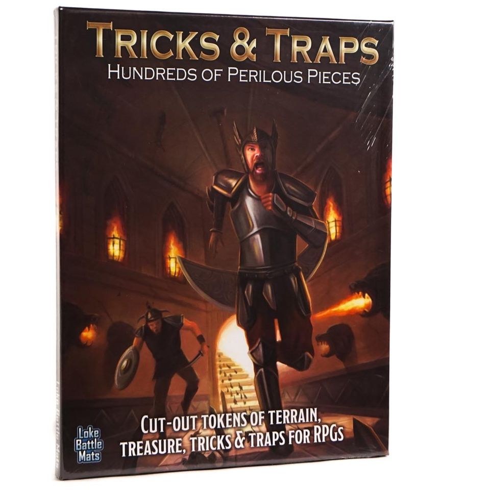 Box of Tricks & Traps cut out Tokens image