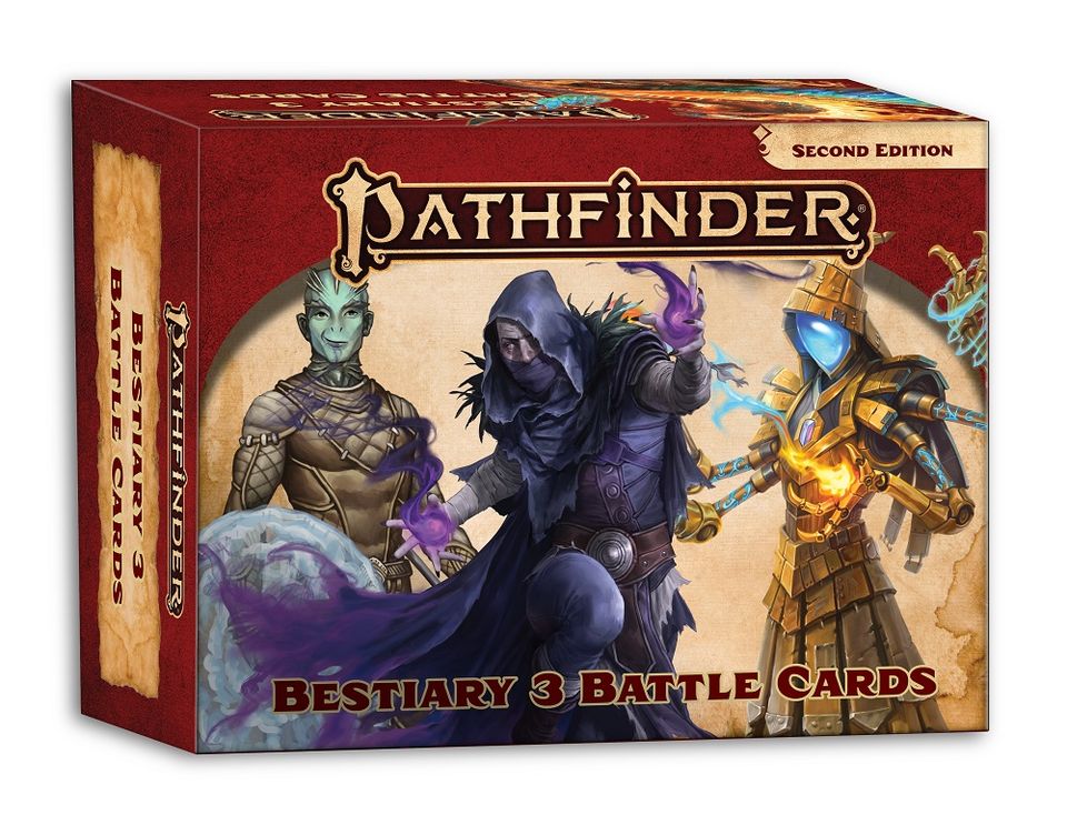 Pathfinder Second Edition: Bestiary 3 Battle Cards VO image