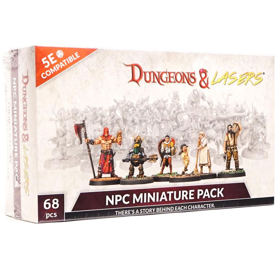 Dungeons & Lasers: NPC Miniatures Pack / PNJ image