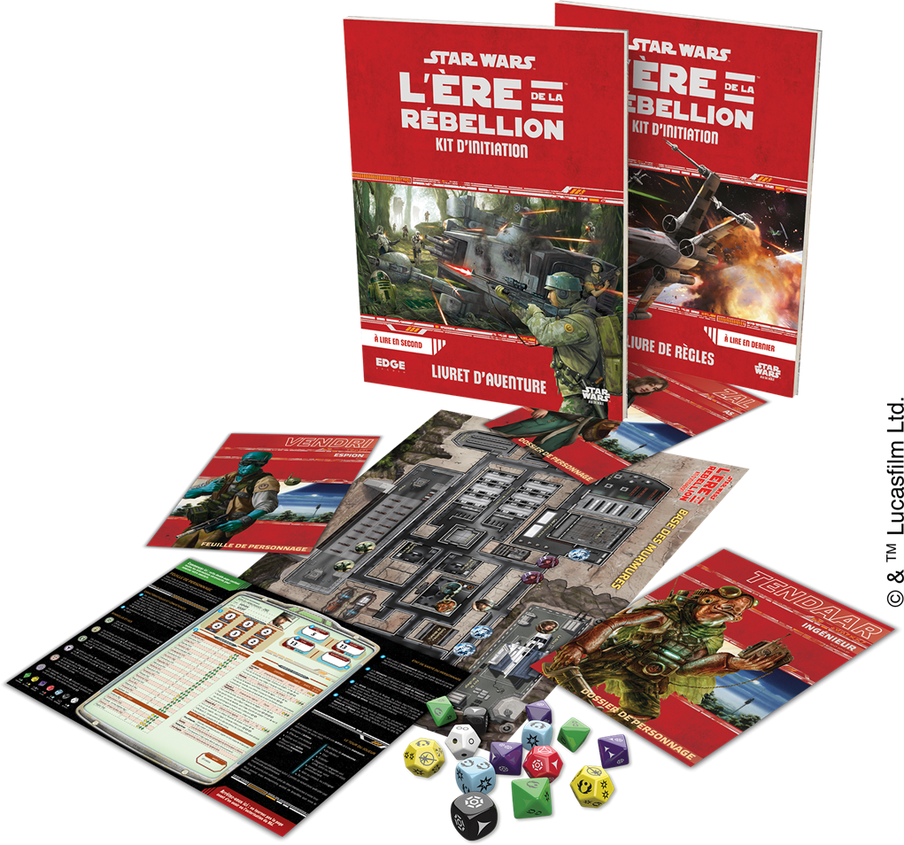 STAR WARS - DÉS DE JEU DE ROLE - STAR WARS JDR
