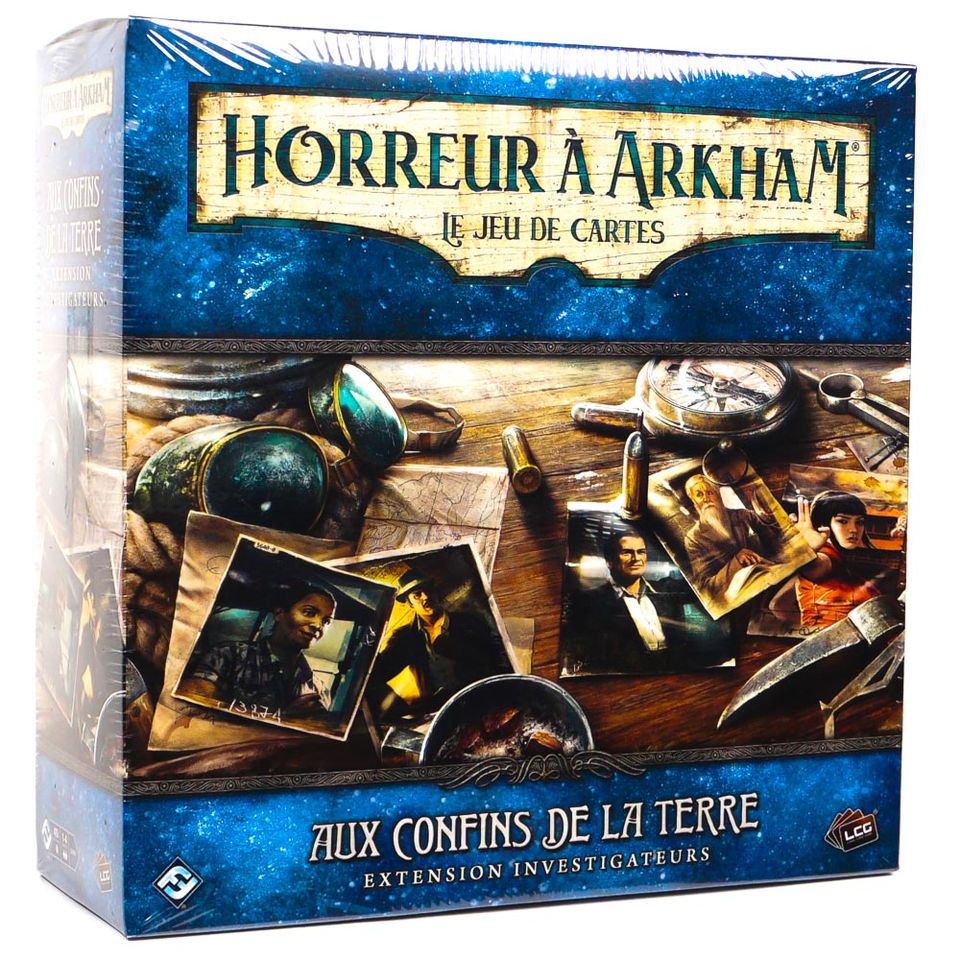 Horreur à Arkham Le jeu de cartes : Aux confins de la Terre (Extension Investigateurs) image