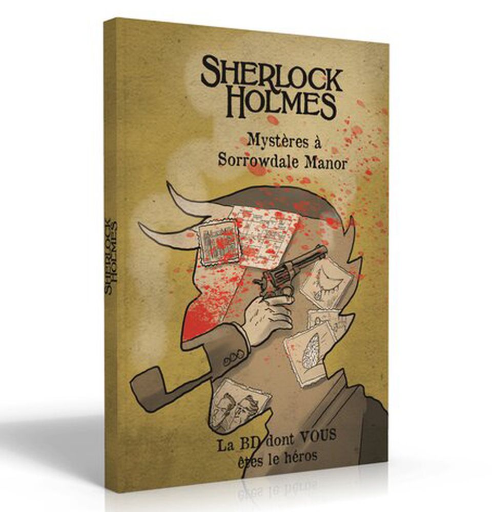Sherlock Holmes Mystères à Sorrowdale Manor : La BD dont Vous Etes le Héros image
