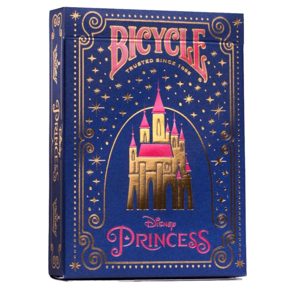 Jeu de cartes - Bicycle Ultimates - Disney Princesse Bleu & Rose image