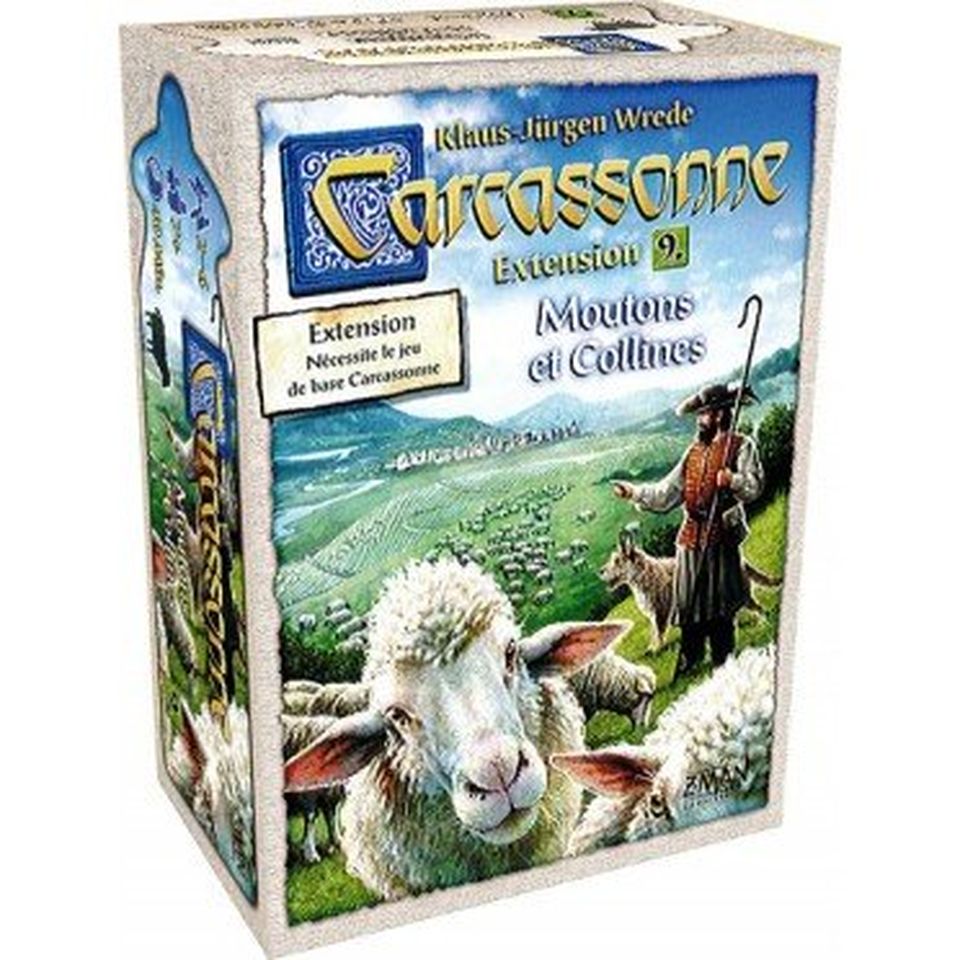 Carcassonne : Extension 9 - Moutons et Collines image