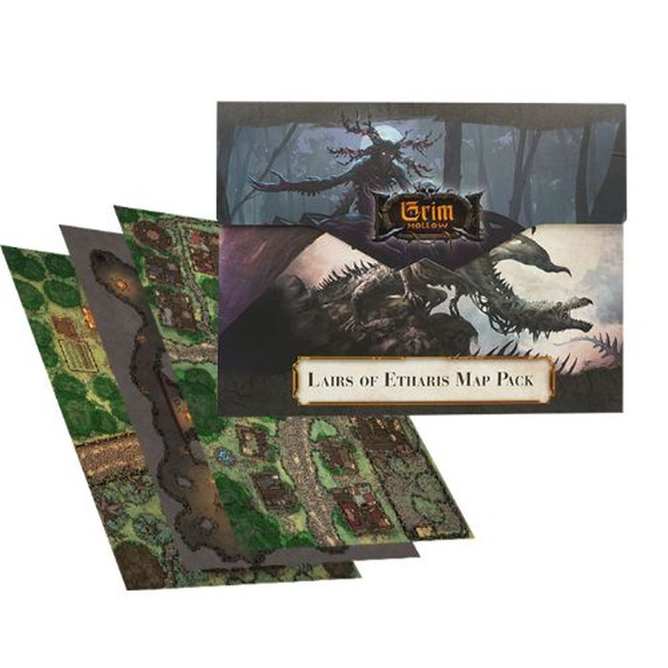 Grim Hollow: Lairs of Etharis Map Pack image
