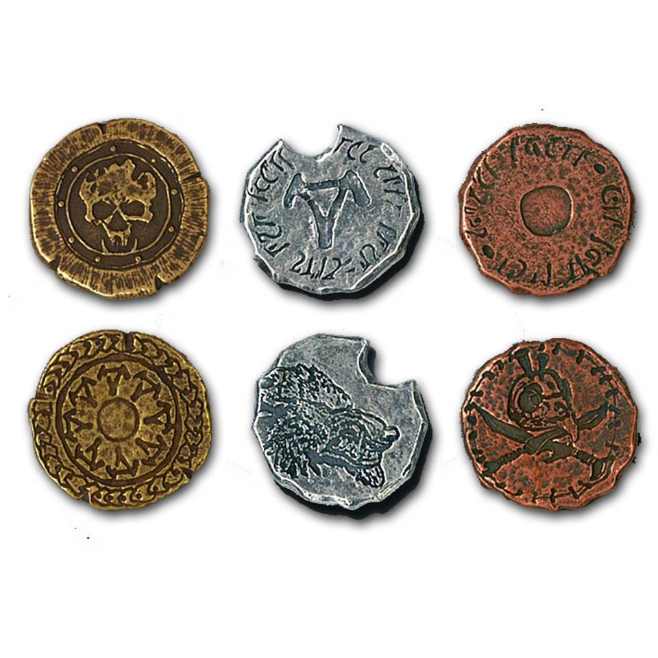 Legendary Metal Coins - Orc Coin Set image