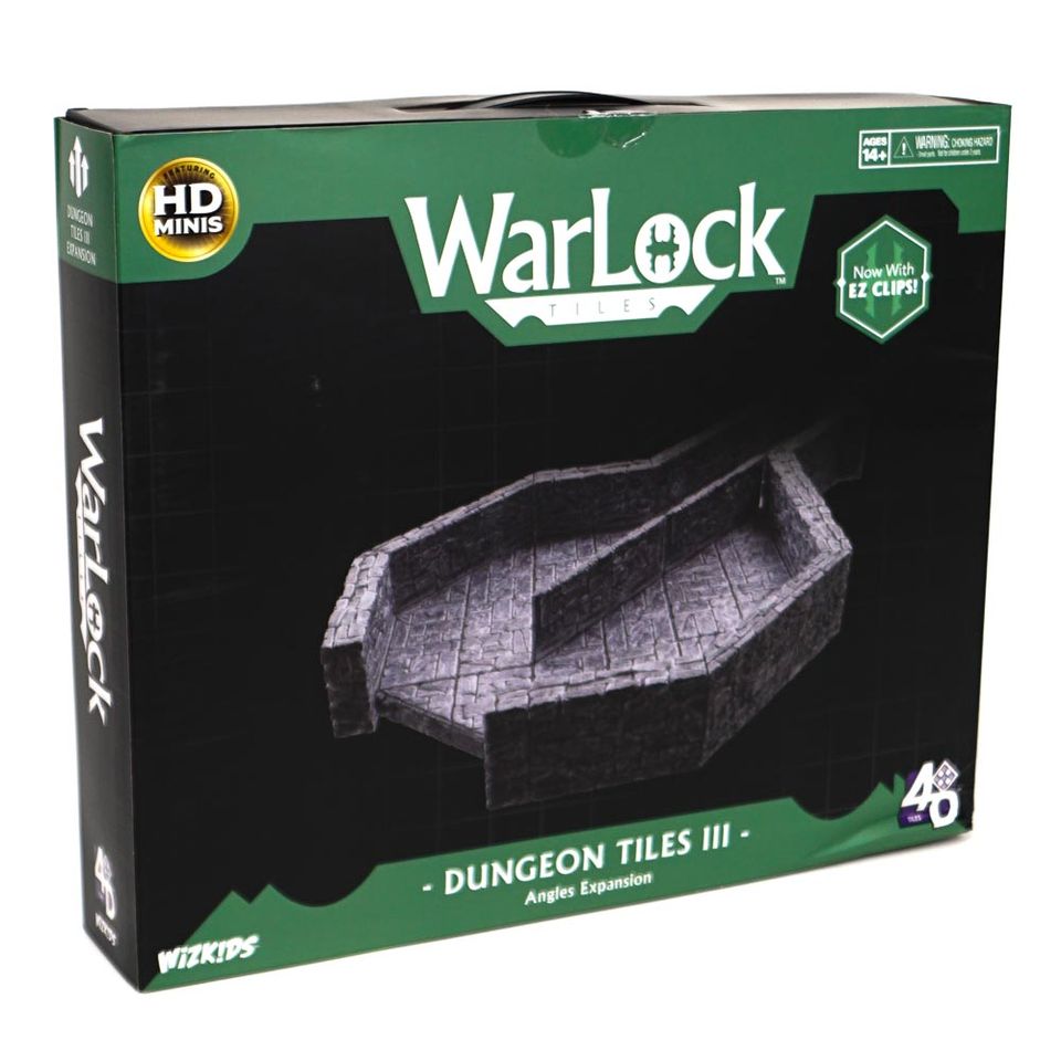 WarLocK Tiles: Dungeon Tiles III - Angles Expansion image