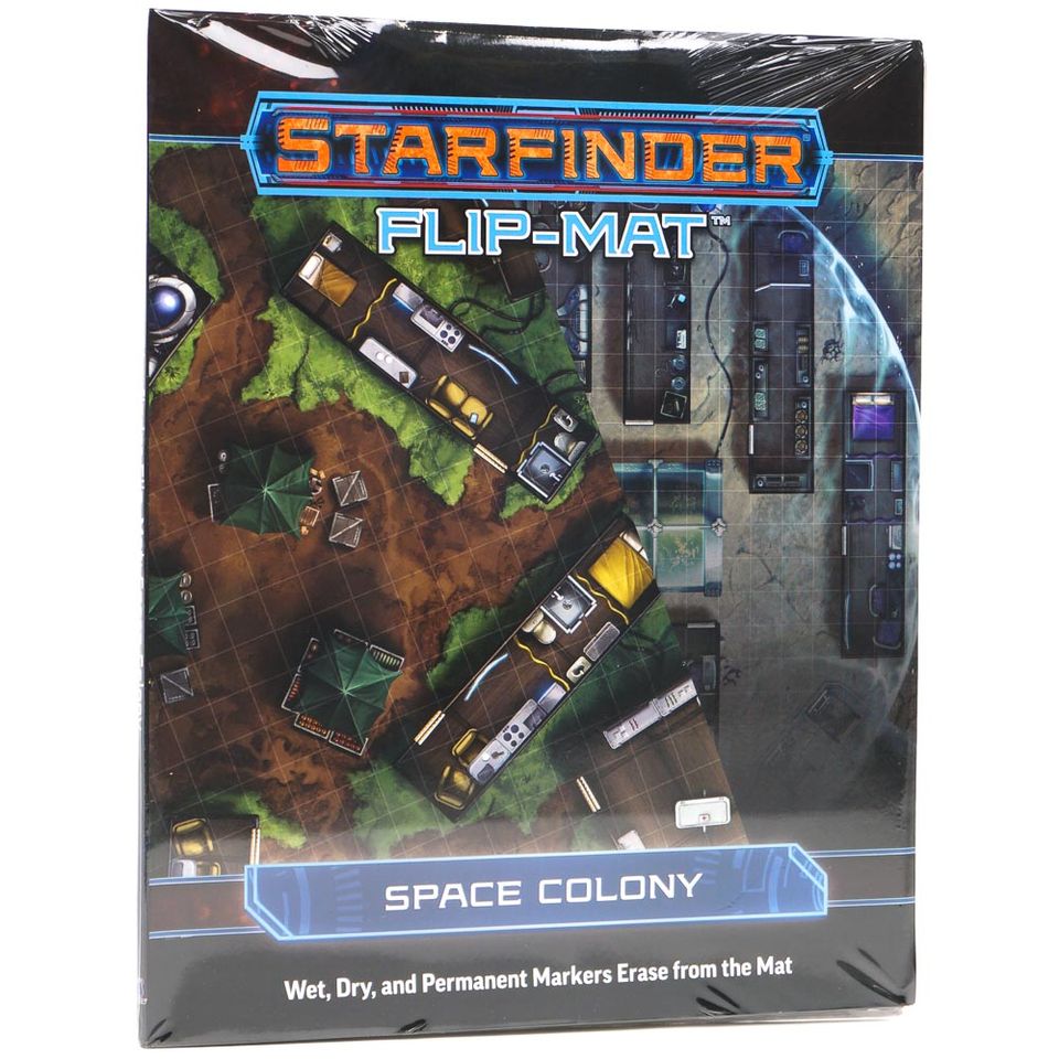 Starfinder Flip-Mat: Space Colony image