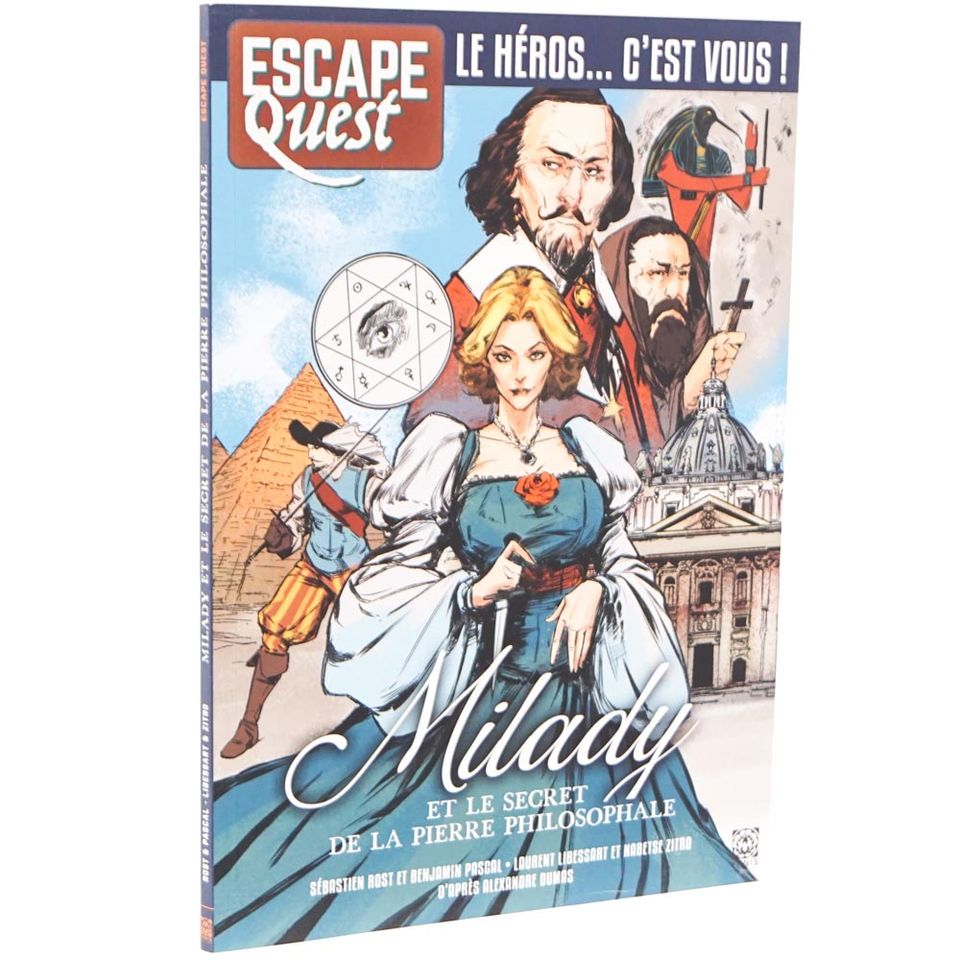 Escape Quest : Milady et le secret de la pierre philosophale image