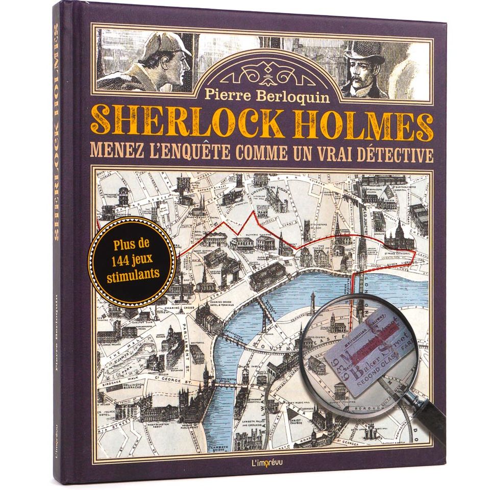 Menez l'enquête comme un vrai détective : Sherlock Holmes Tome 1 image
