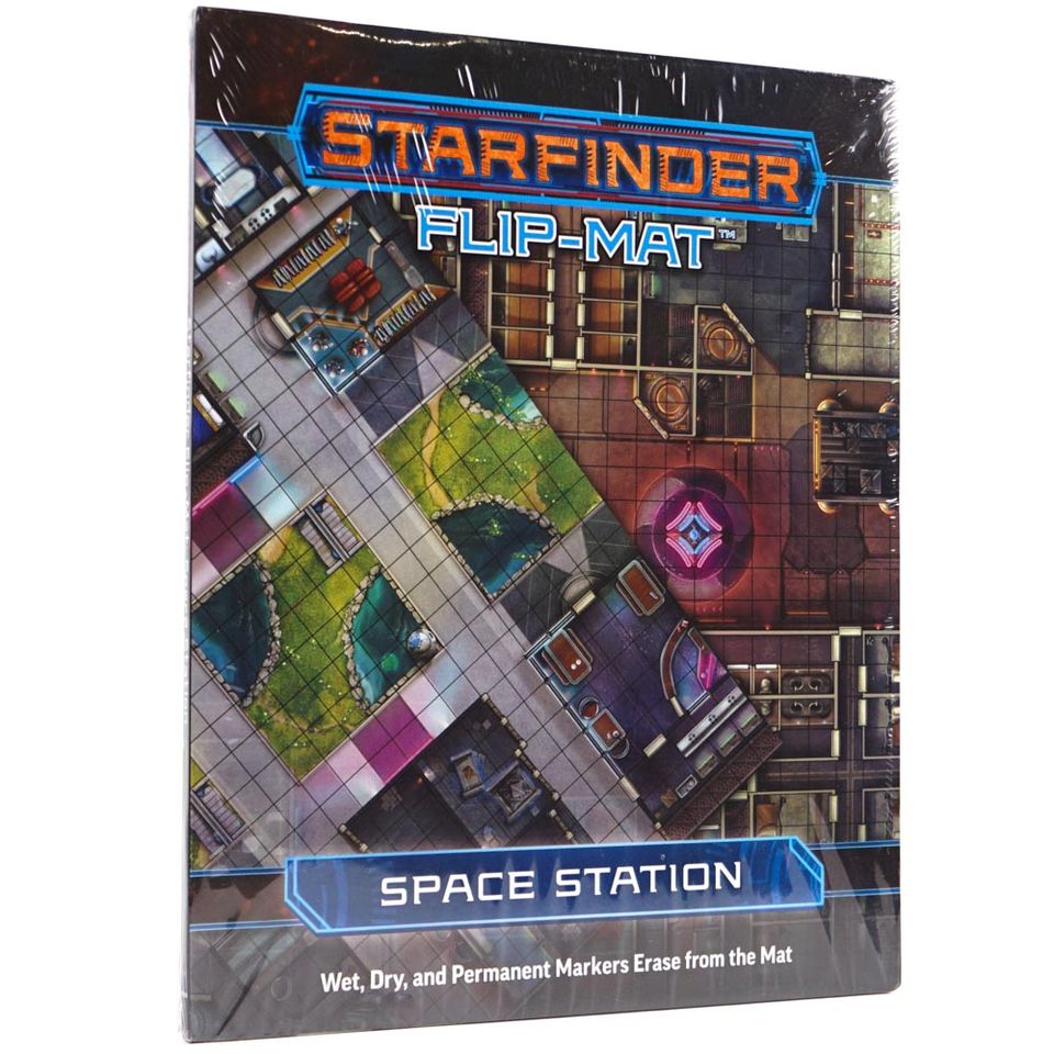 Starfinder Flip-Mat: Space Station image