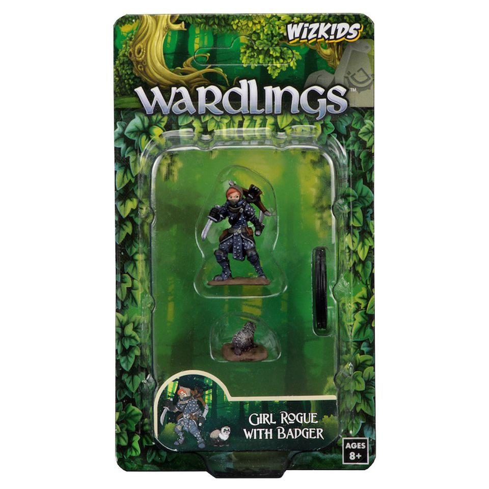 Wardlings - Girl Rogue and Badger image