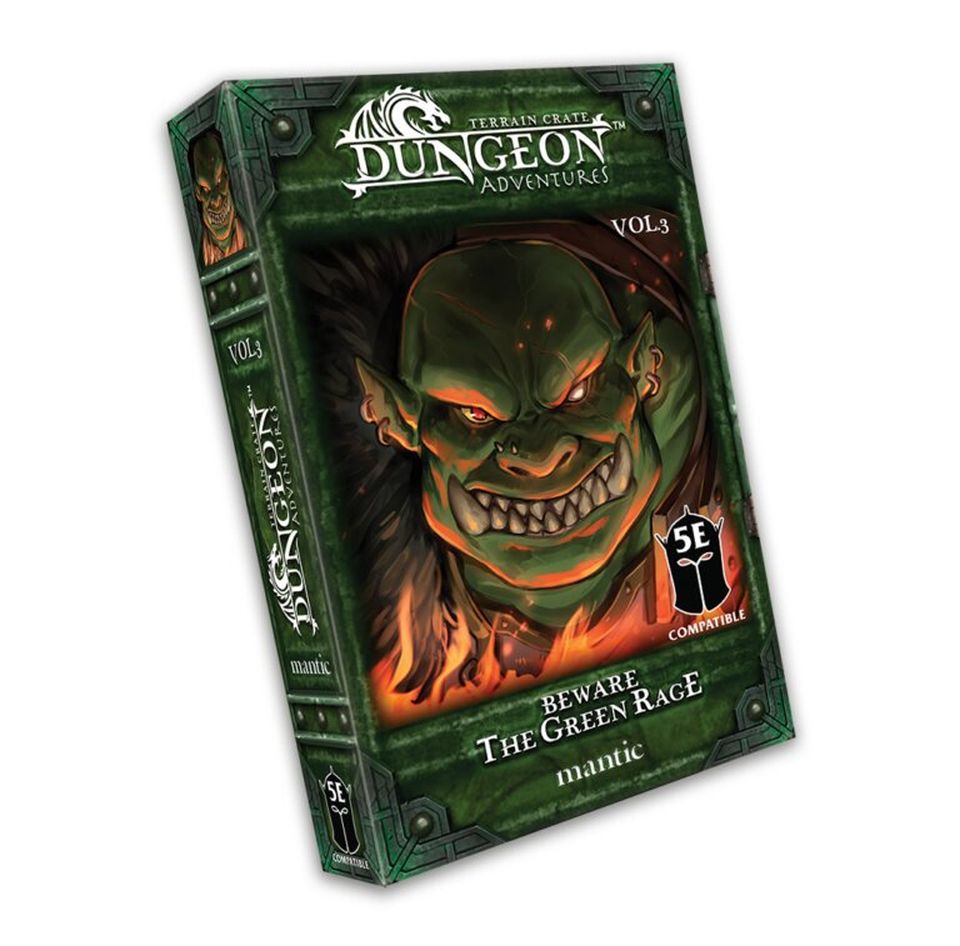 Dungeon Adventures: Vol. 3 - Beware the Green Rage VO image