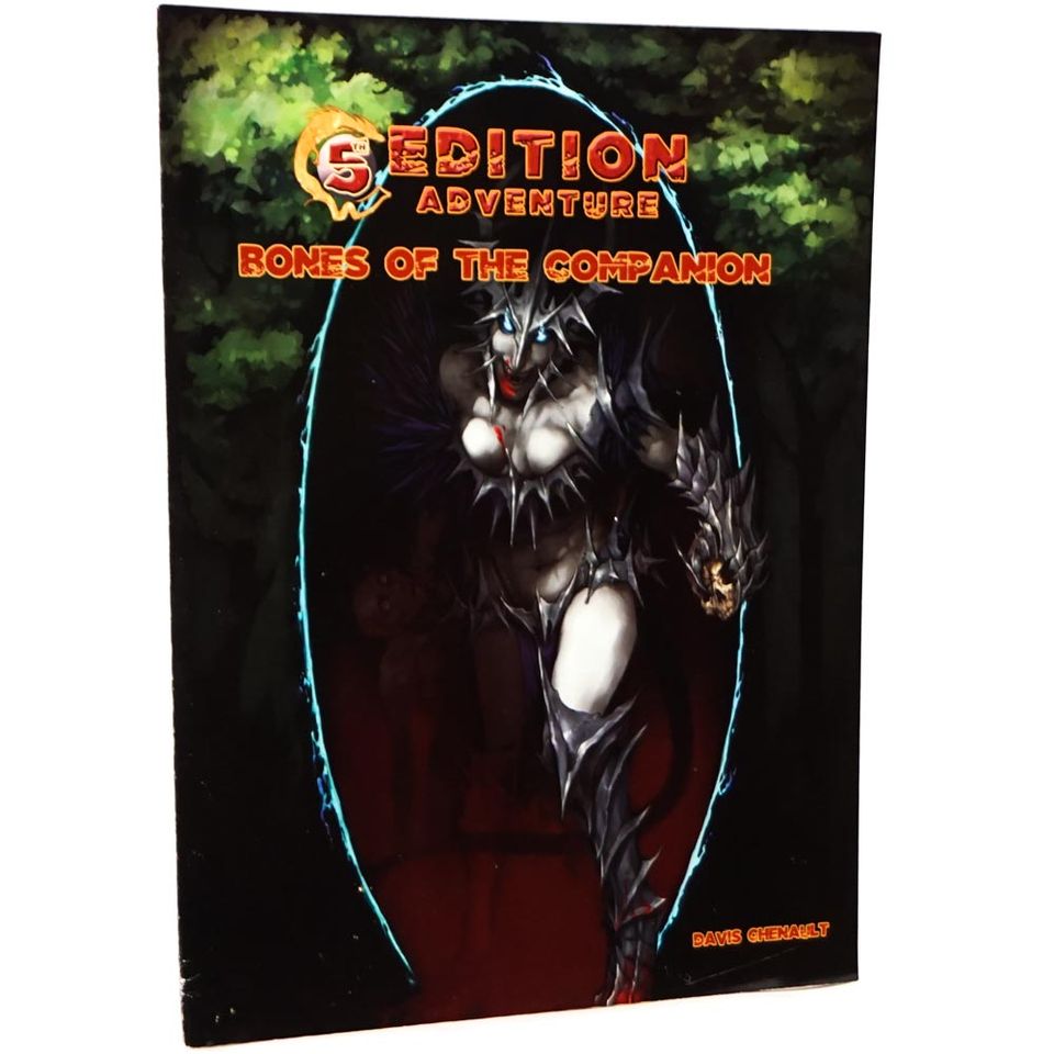 Fifth Edition Adventures: Bones of the companion (5E) VO image