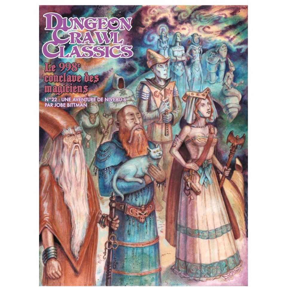 Dungeon Crawl Classics : Module 22 Le 998e Conclave des Magiciens image