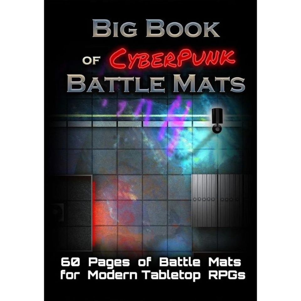 Big Book of CyberPunk Battle Mats image