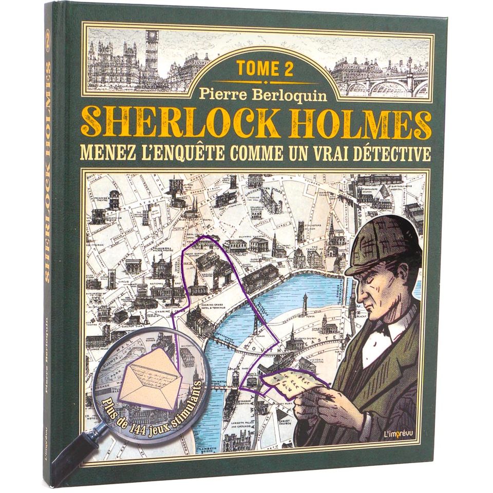 Menez l'enquête comme un vrai détective : Sherlock Holmes Tome 2 image