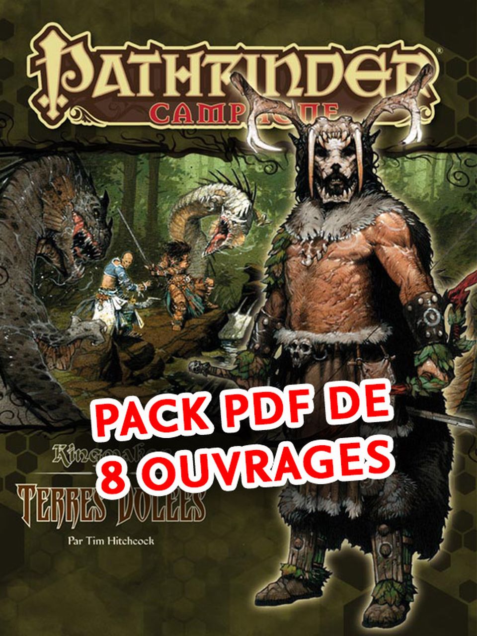 Pack PDF Pathfinder - Kingmaker (campagne complète) image