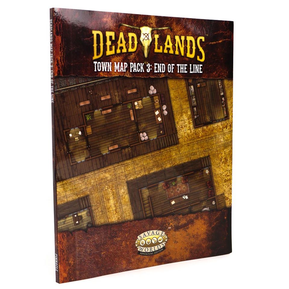 Deadlands Weird West: Town Map Pack 3 - End of the line image