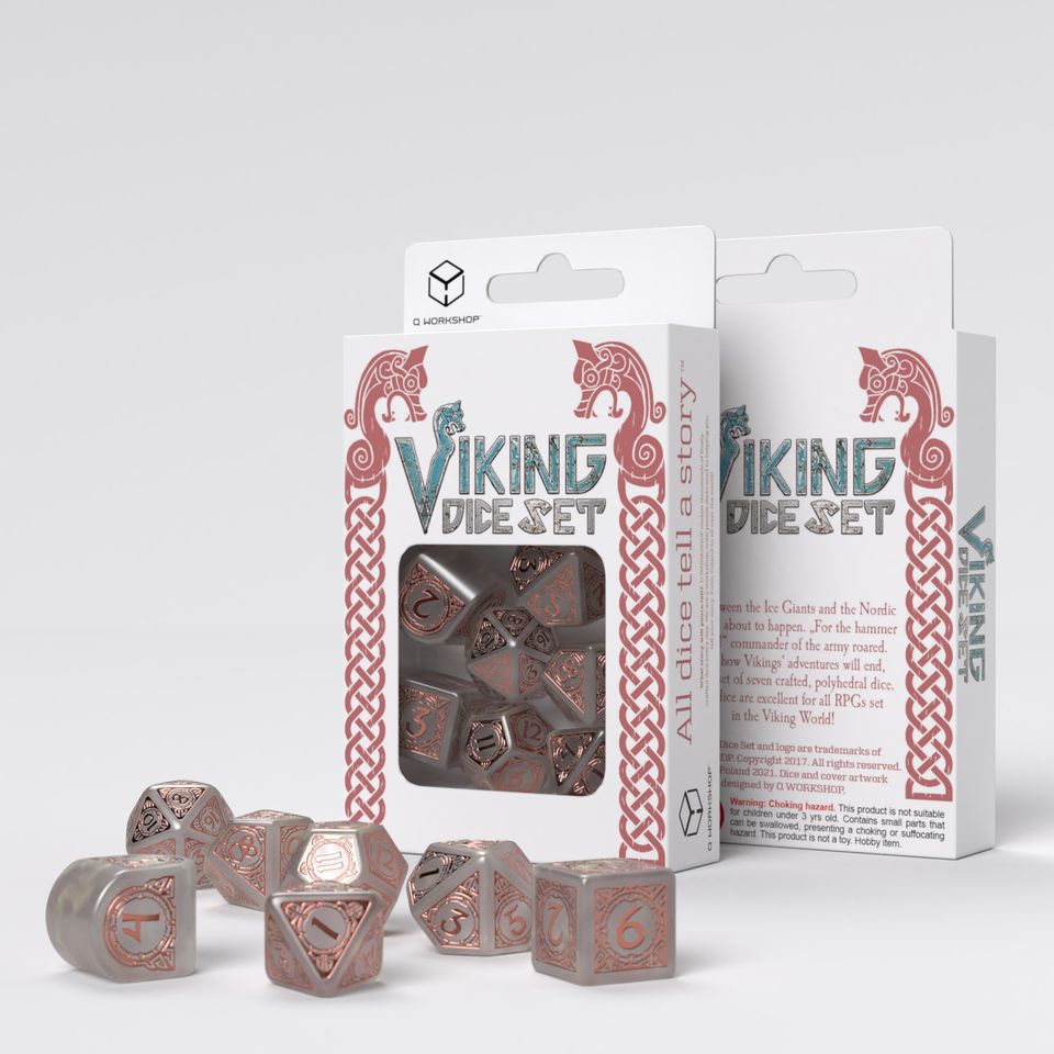 Set de dés : Viking Niflheim (Modern d4) image