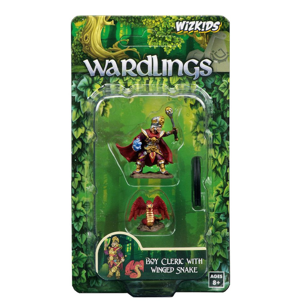 Wardlings - Boy Cleric and Winged Snake image