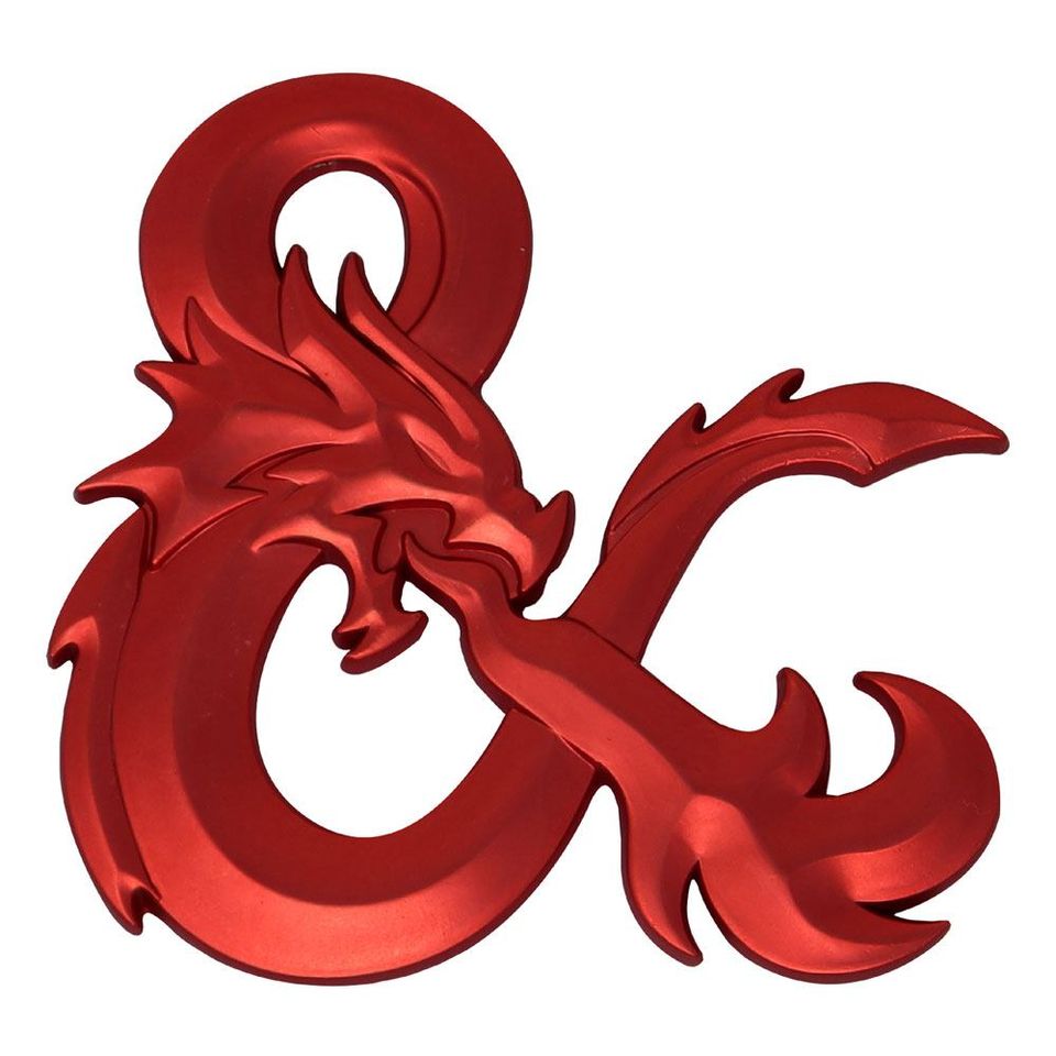 D&D: Ampersand Medallion - Rouge image