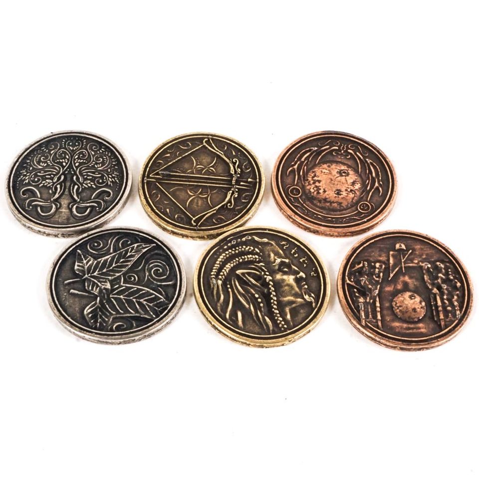 Legendary Metal Coins - Forged Elven Coin Set image