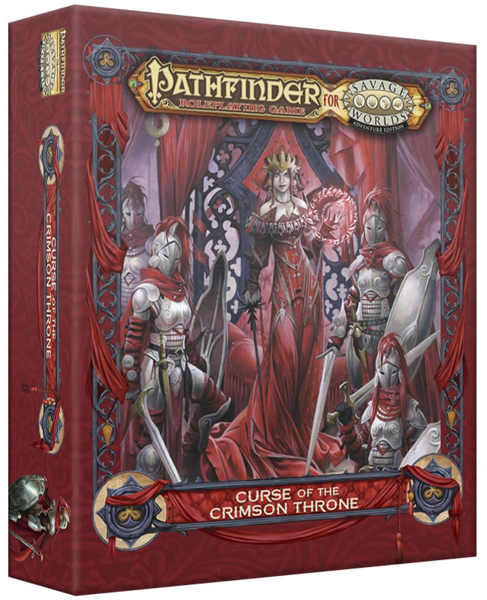Pathfinder for Savage Worlds: Curse of the Crimson Throne Boxed Set VO image