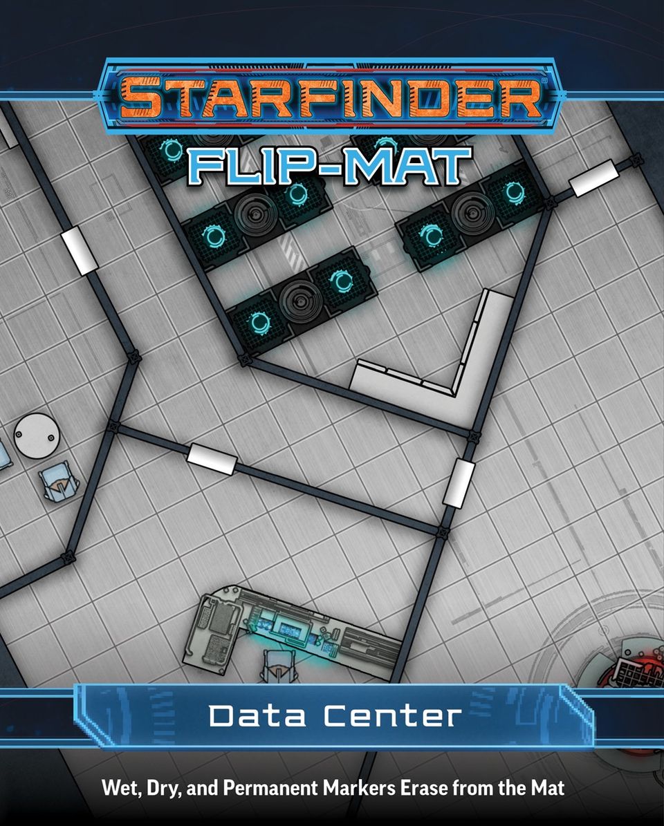 Starfinder Flip-Mat: Data Center image