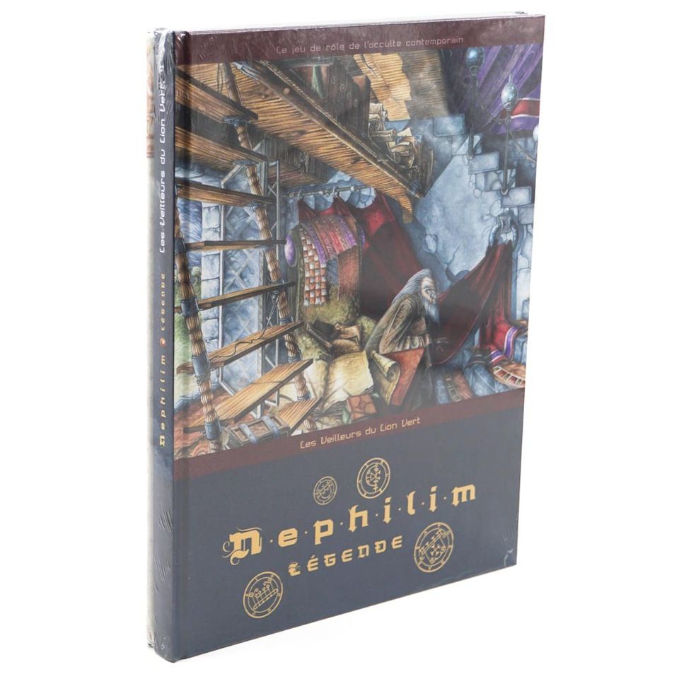Nephilim Légende : Les Veilleurs du Lion Vert et Écran de jeu image