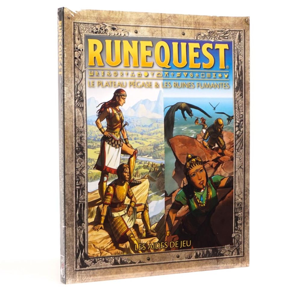 Runequest : Les Ruines Fumantes & Le Plateau Pégase  - Les aides de jeu image