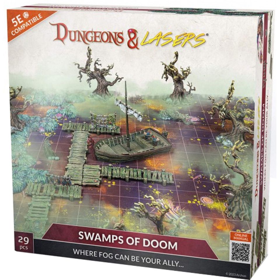 Dungeons & Lasers: Swamps of Doom / Les Marais de la Mort image