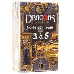 Dragons - Cartes de sorts : Niveau 3 à 5