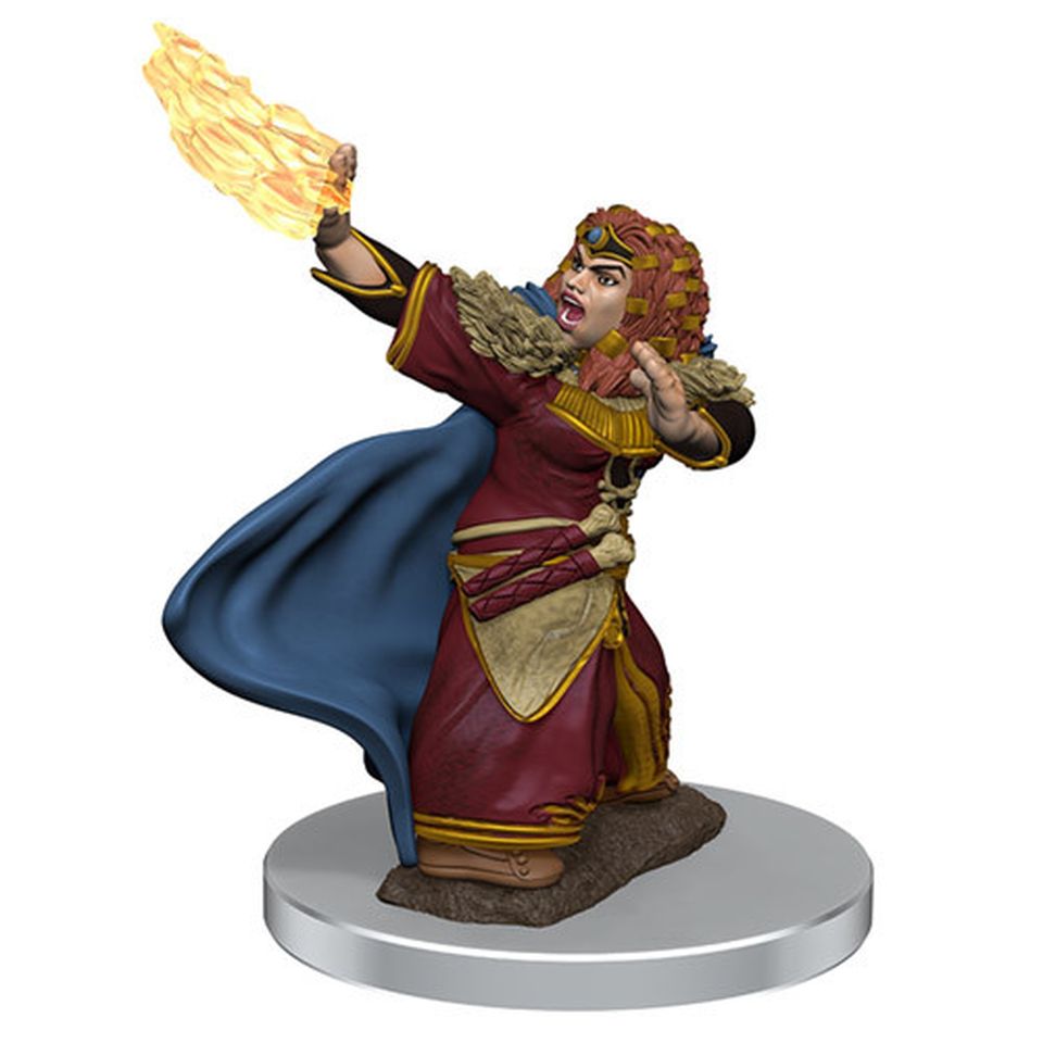 D&D Icons of the Realms Premium Figures: Dwarf Wizard (F) image