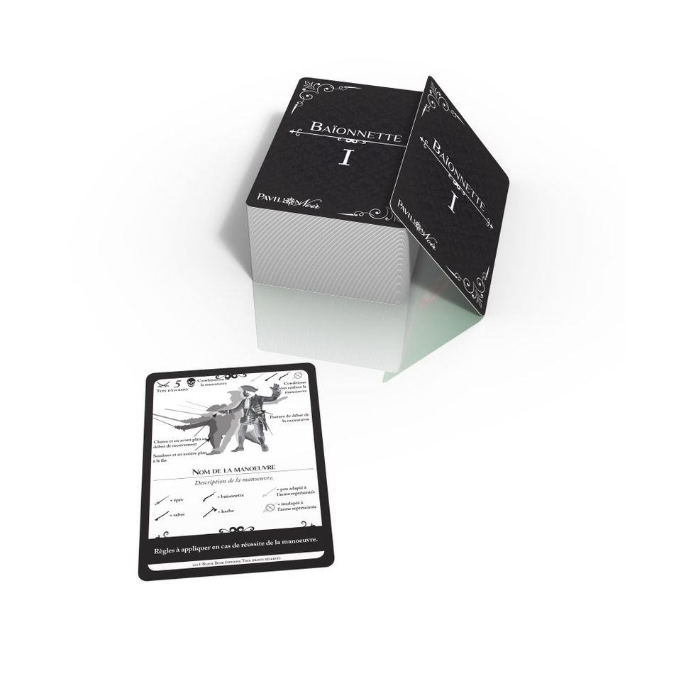 Pavillon Noir 2 - Cartes d'escrime bonus (deluxe) - Gros paquet image