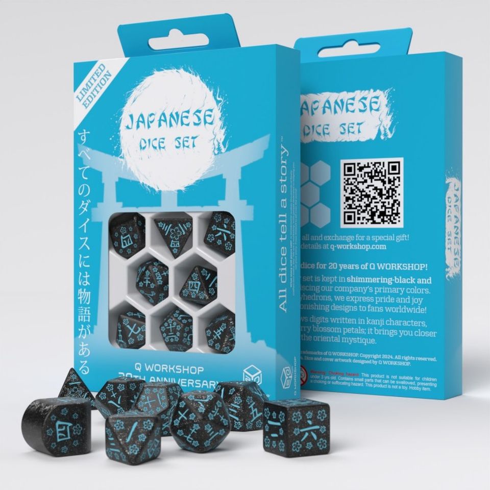 Q-Workshop 20th Anniversary: Japanese Dice Set image